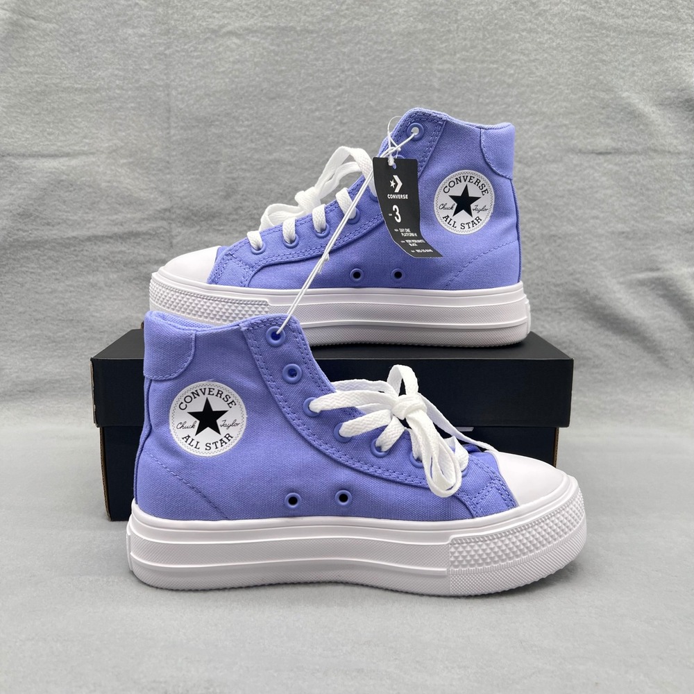 Converse Chuck Taylor All Star Day One Platform Hi Very Peri Purple A19331F 3Y